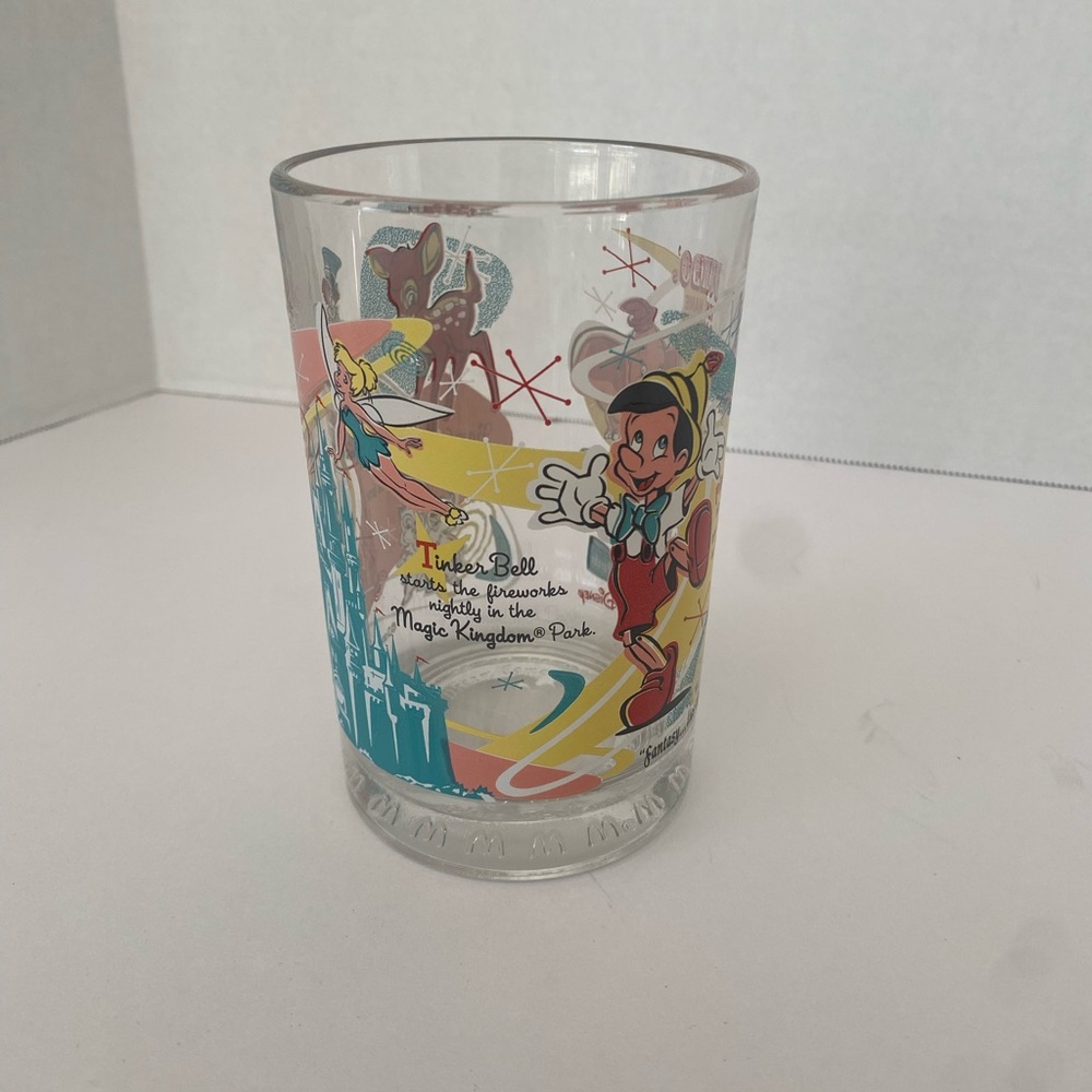 Disney Pinocchio 100th Anniversary Park Character Glass from McDonald’s